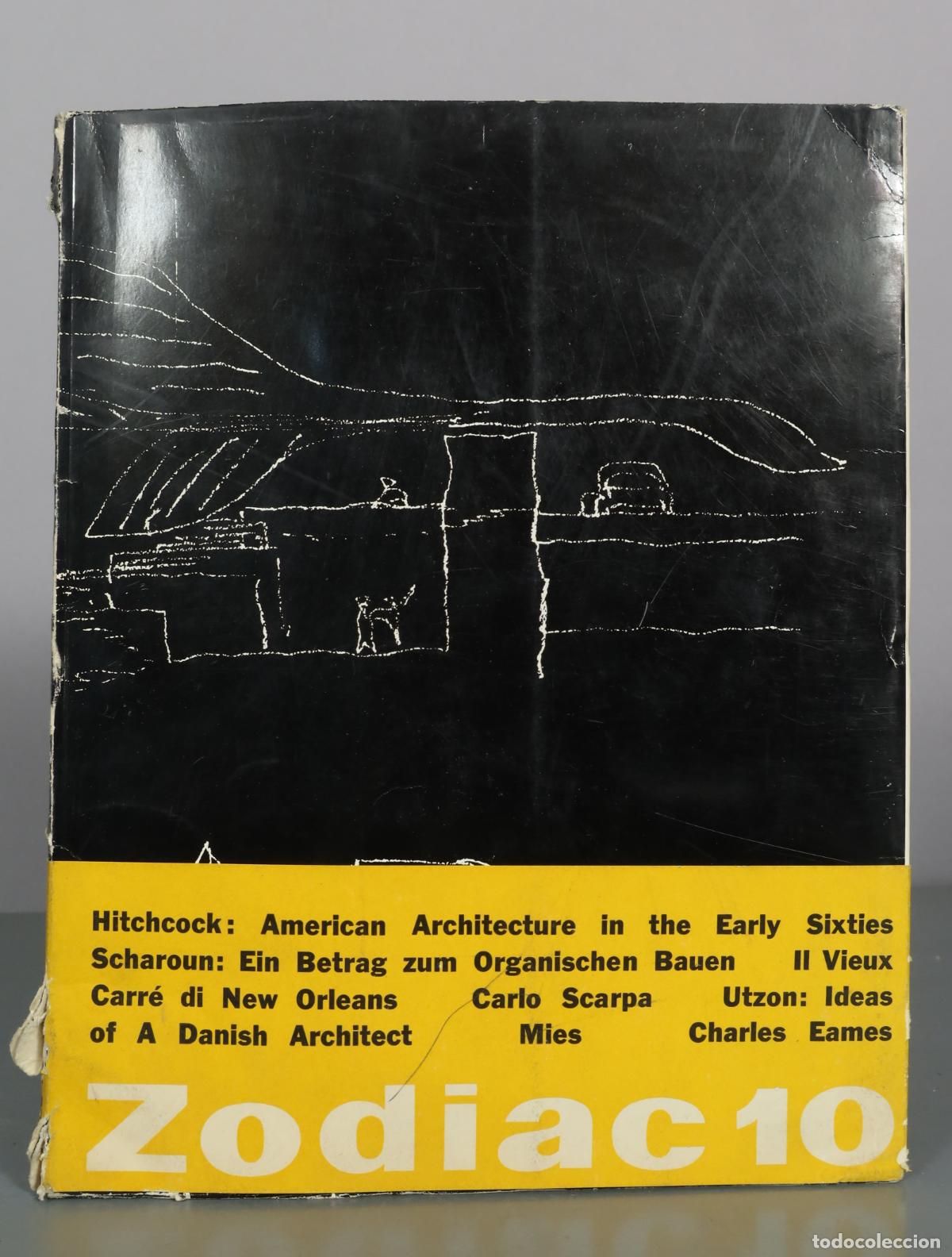 Libros de segunda mano: Zodiac 10 - Hitchcock: American Architecture in the Early Sixties - Scharoun: Ein Betrag zum