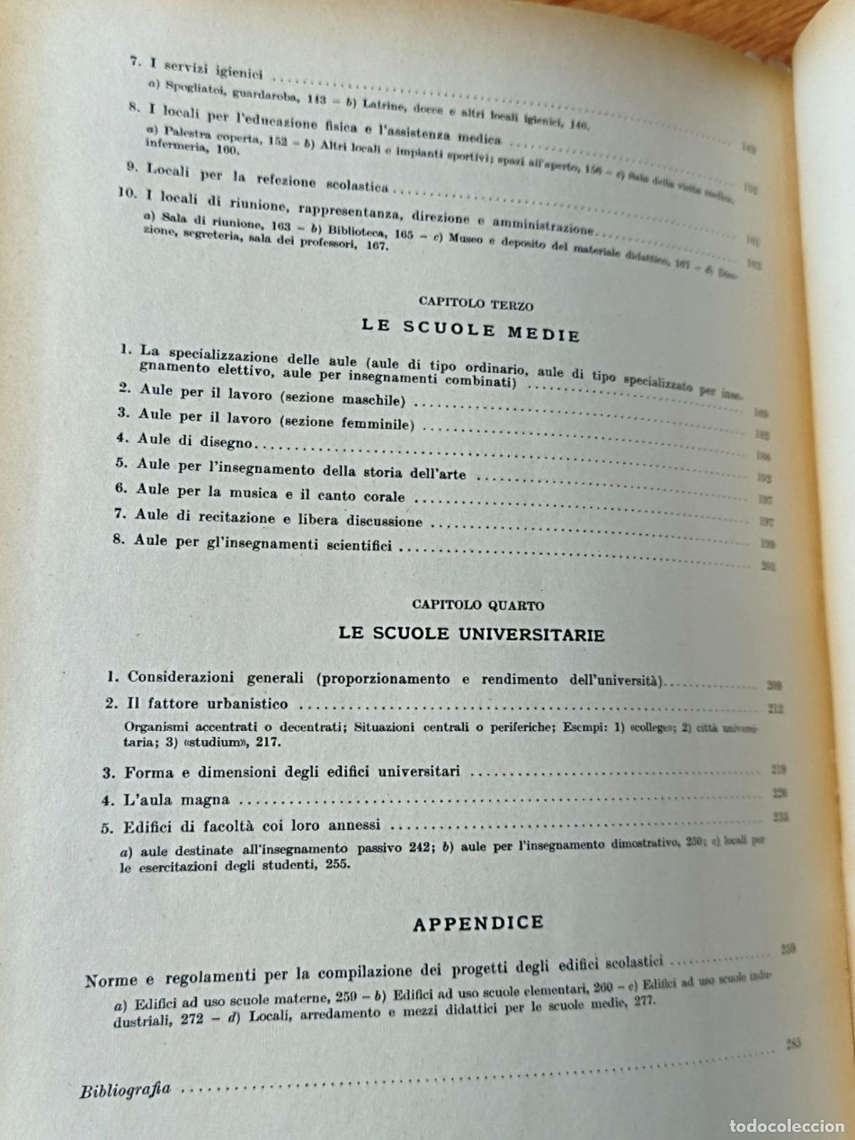 Libros de segunda mano: Edifici per listruzione - Pasquale Carbonara - Antonio Vallardi Editore - Foto 4