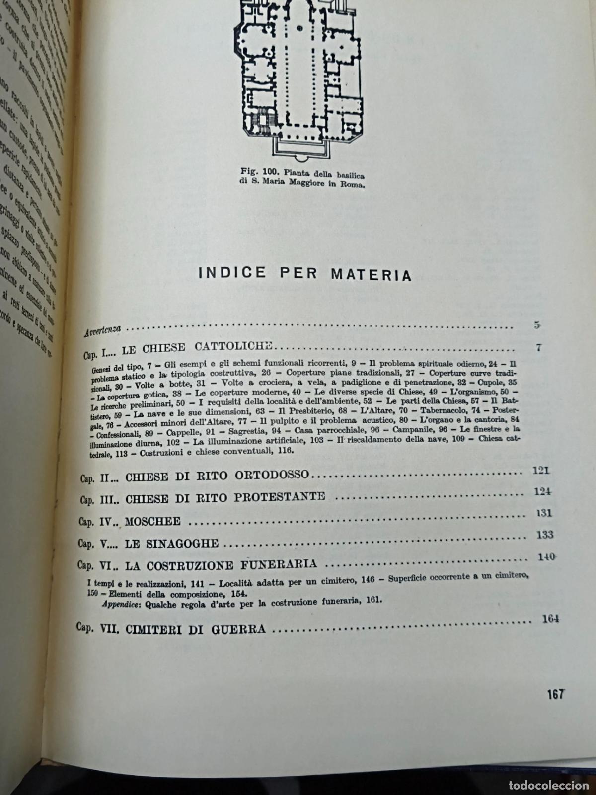 Libros de segunda mano: Edifici per il culto - A. Cassi Ramelli - Antonio Vallardi - Foto 3