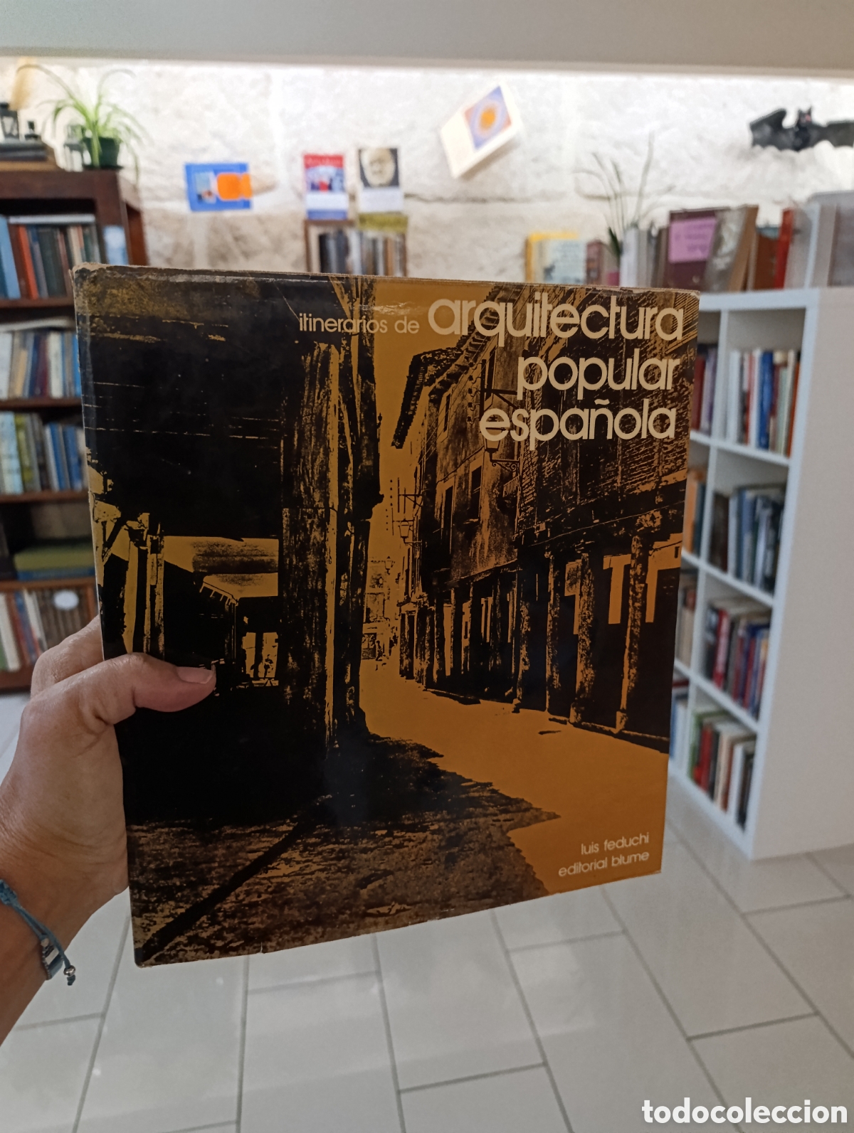 Libri di seconda mano: Luis Feduchi - Itinerarios de arquitectura popular espa&ntilde;ola. Tomo I (Blume, 1974)