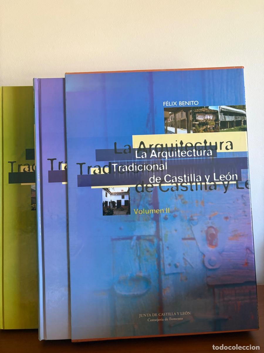 Libros de segunda mano: Colecci&oacute;n Arquitectura Tradicional de Castilla y Le&oacute;n , dos tomos