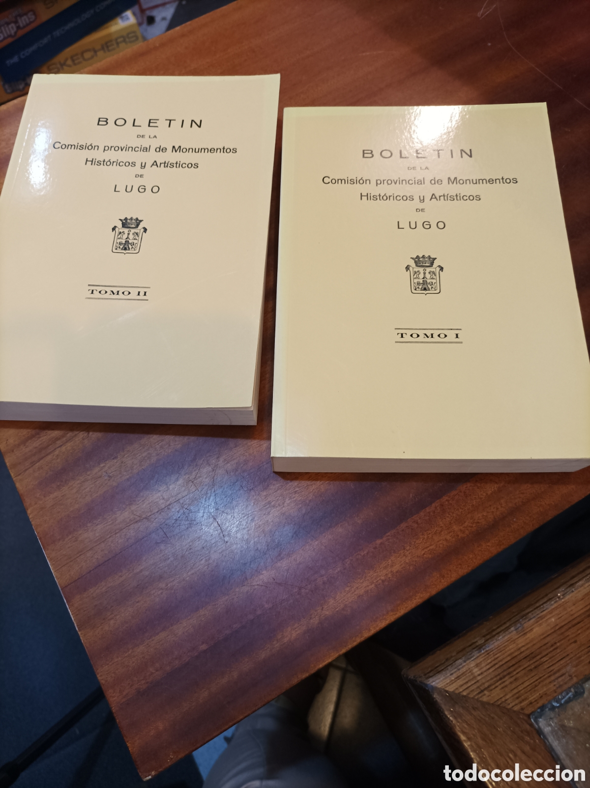 Libros de segunda mano: BOLET&Iacute;N DE LA COMISI&Oacute;N PROVINCIAL DE MONUMENTOS HIST&Oacute;RICOS Y ART&Iacute;STICOS DE LUGO .TOMOS I ,II