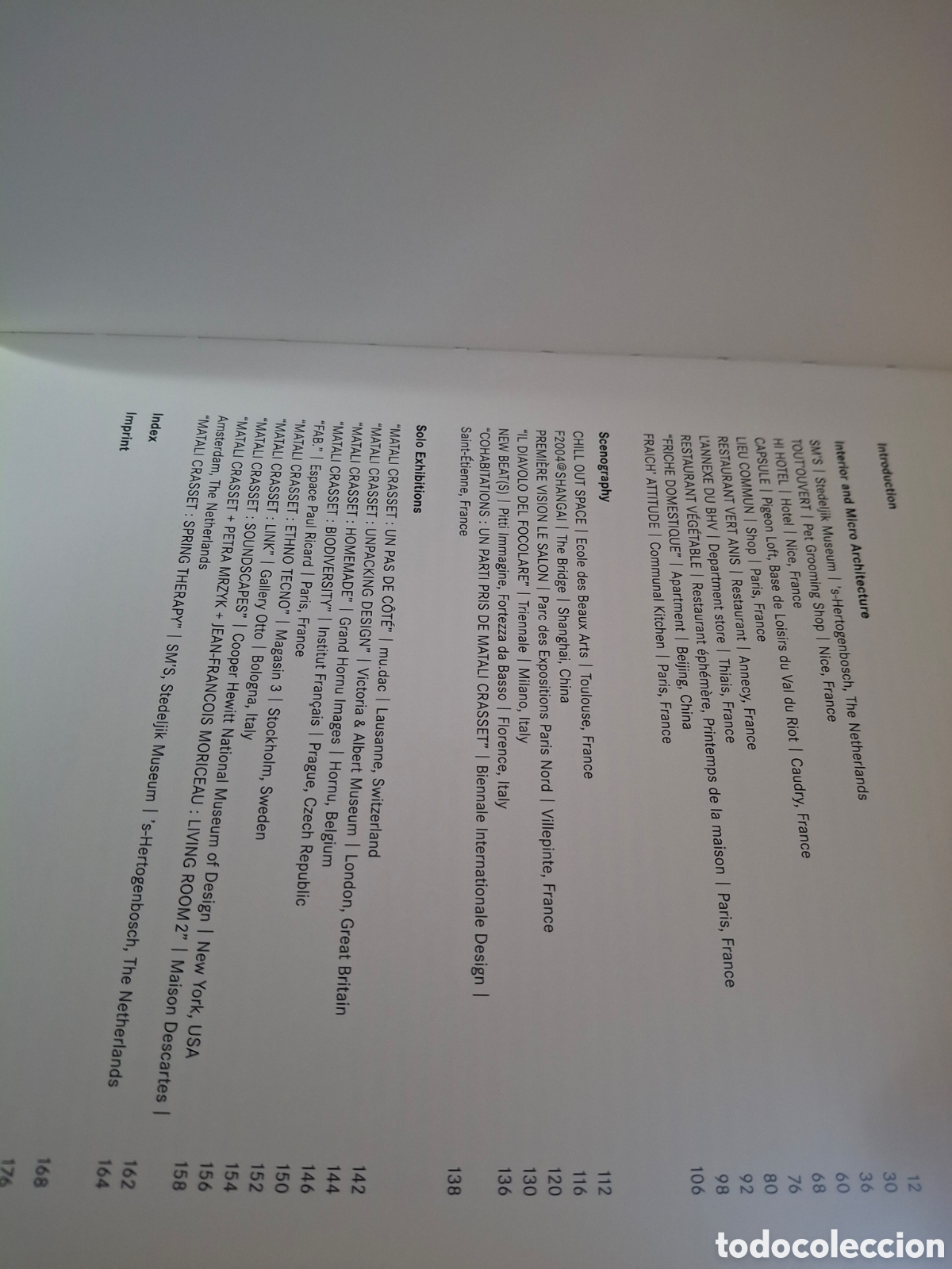 Libros de segunda mano: MATALI CRASSET, SPACES 2000-2007, DAAB, 2007 - Foto 2