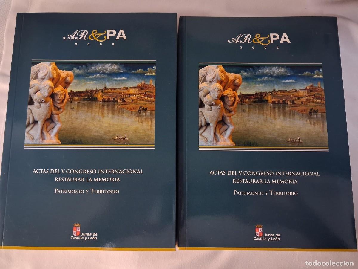 Libros de segunda mano: ACTAS DEL V CONGRESO INTERNACIONAL RESTAURAR LA MEMORIA - Patrimonio y Territorio - Vols. I y II