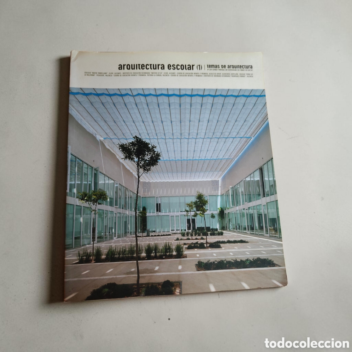 Libros de segunda mano: Temas De Arquitectura N&ordm; 1. Arquitectura Escolar (1) TC Cuadernos. Agotado / Descatalogado. Planos
