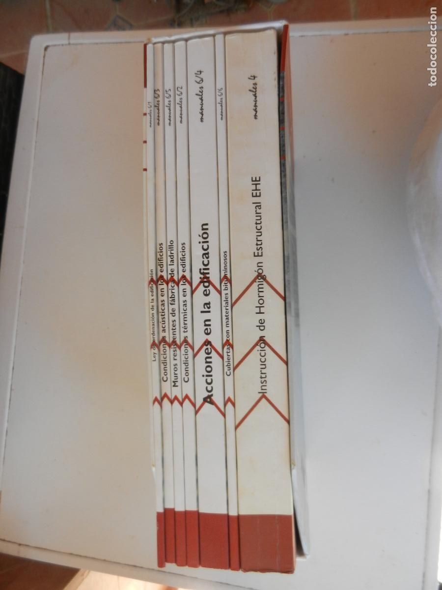 Libros de segunda mano: LEY DE ORDENACION DE LA EDIFICACION - ARQUITECTURA - PACK DE 7 TOMOS QUE SE DETALLAN EN DESCRIPCION