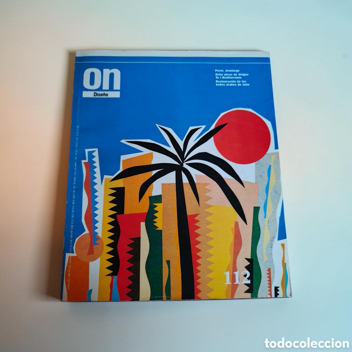 Libros de segunda mano: Revista ON DISE&Ntilde;O N&ordm; 112 (1990) - Especial Peret, Demiurgo / Vetges Tu i Mediterr&agrave;nia