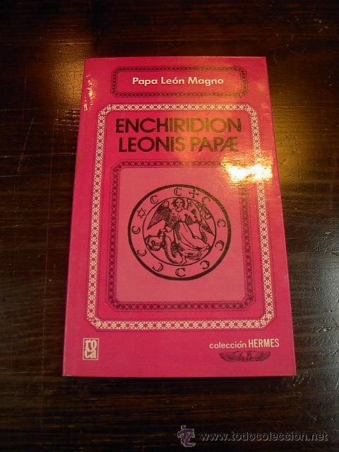 Libros de segunda mano: Enchiridium Leonis Papae, Papa Leon Magno, Colecc. Hermes,1976 - Foto 1