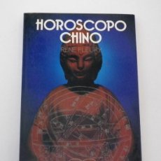 Libros de segunda mano: HORÓSCOPO CHINO. R. FLEURY.