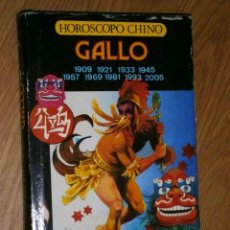 Libros de segunda mano: HORÓSCOPO CHINO: GALLO POR A. LI YAU DE ED. IBERLIBRO EN BARCELONA 1988. Lote 34997700