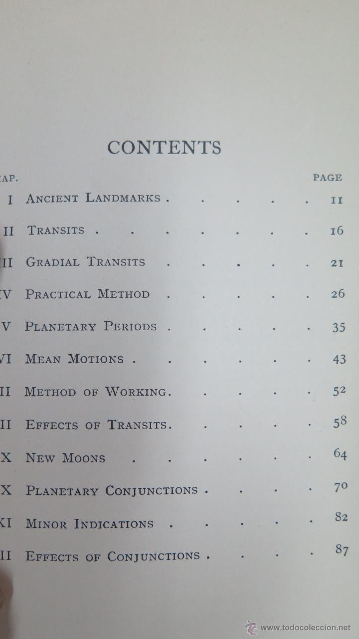 Libros de segunda mano: TRANSITS AND PLANETARY PERIODS. SEPHARIAL - Foto 2