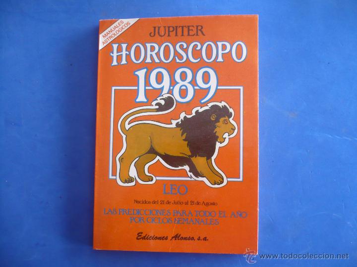 Libros de segunda mano: LIBRO - HOR&Oacute;SCOPO 1989 LEO - J&Uacute;PITER - Foto 1