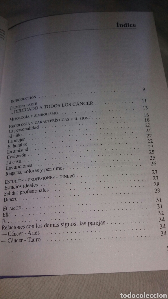 Libros de segunda mano: LIBRO DEL SÍMBOLO ZODIACAL DE CÁNCER - Foto 2 - 252258045