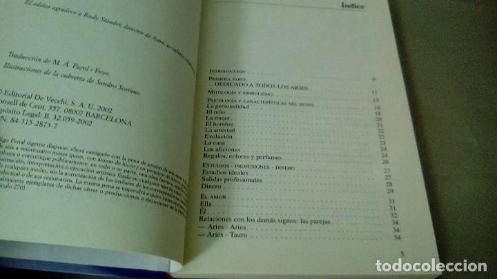 Libros de segunda mano: ARIES.- COSTANZA CARAGLIO.- EDITORIAL DE VECCHI - Foto 4
