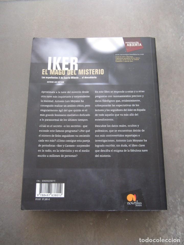 Libros de segunda mano: IKER JIMENEZ EL MAGO DEL MISTERIO - Foto 2