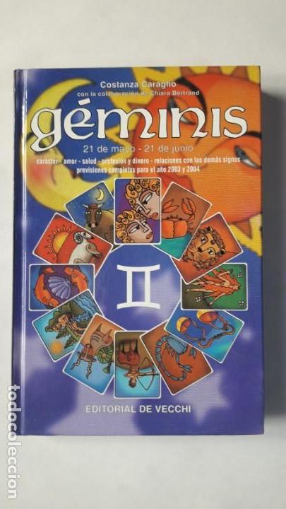 Libros de segunda mano: GEMINIS. HELENE KINAUER SALTARINI, 2002. (Impecable) - Foto 1