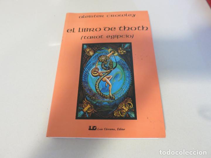 Libros de segunda mano: EL LIBRO DE THOTH TAROT EGIPCIO ALEISTER CROWLEY - Foto 1