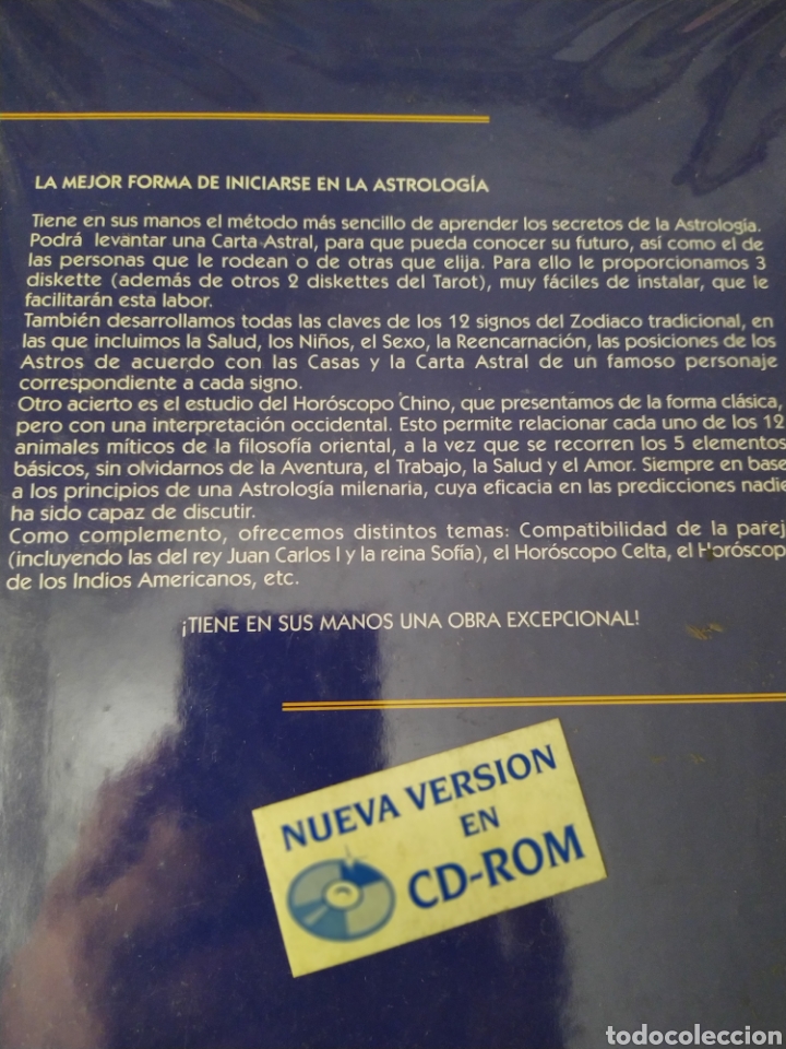 Libros de segunda mano: Curso pr&aacute;ctico de astrolog&iacute;a hor&oacute;scopo y tarot - Foto 2