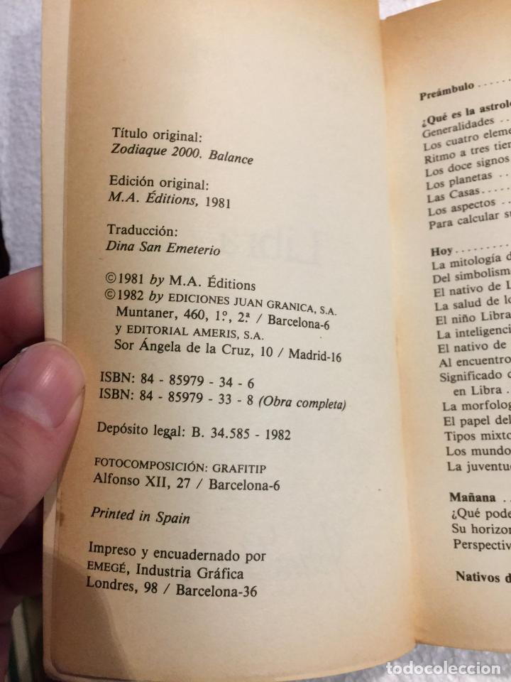 Libros de segunda mano: Zodiaco 2000. Libra - Catherine Aubier - Foto 2
