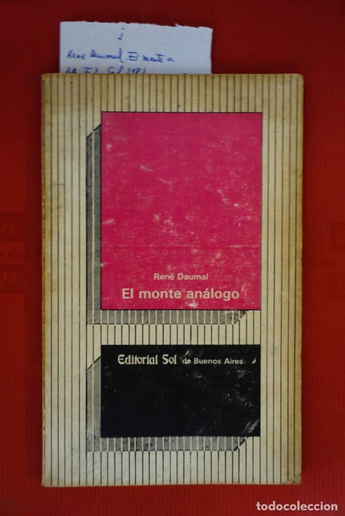 Libros de segunda mano: rene daumal.el monte analogo - Foto 1