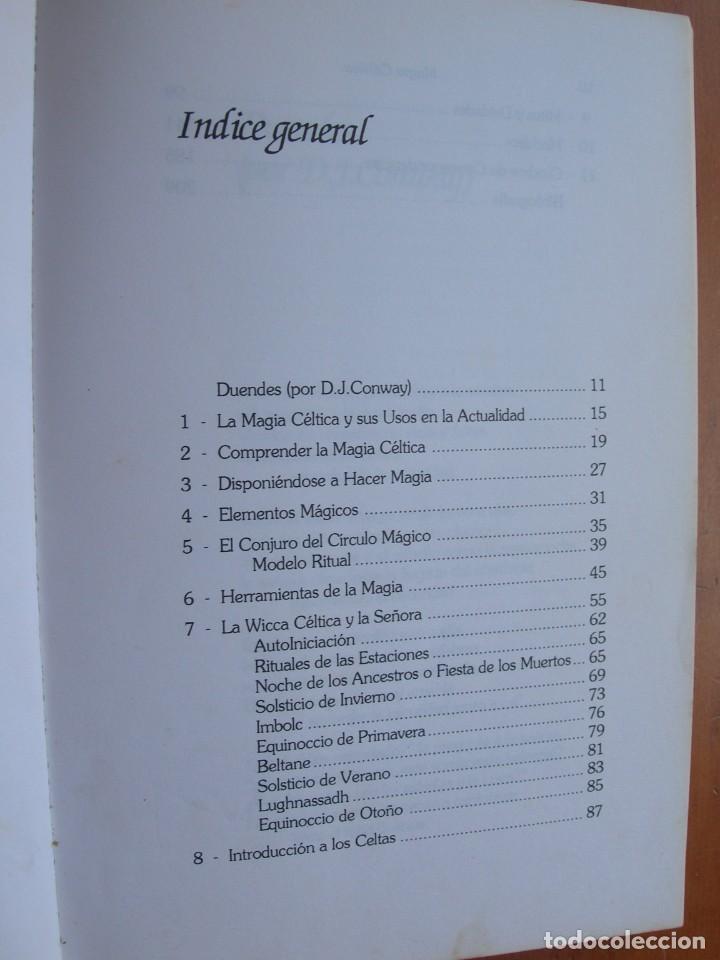 Libros de segunda mano: MAGIA C&Eacute;LTICA / D. J. CONWAY - Foto 3