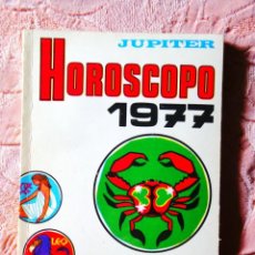 Libros de segunda mano: JÚPITER: HORÓSCOPO 1977 - CÁNCER. Lote 282054398