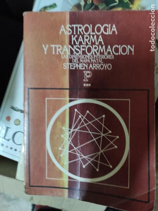 Libros de segunda mano: Astrolog&iacute;a, Karma y transformaci&oacute;n. Stephen Arroyo. - Foto 1