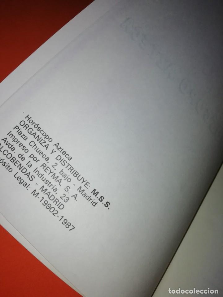 Libros de segunda mano: HOROSCOPO AZTECA. INTERPRETACION DE LOS SUE&Ntilde;OS. M.S.S 1987 - Foto 3
