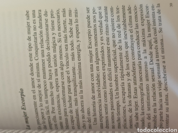 Libros de segunda mano: Escorpio. Caracter, suerte y amor. Edit. De Vecchi. - Foto 5
