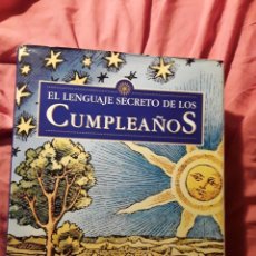 Libros de segunda mano: EL LENGUAJE SECRETO DE LOS CUMPLEAÑOS, DE GARY GOLDSCHNEIDER Y JOOST ELFFERS. Lote 361822950