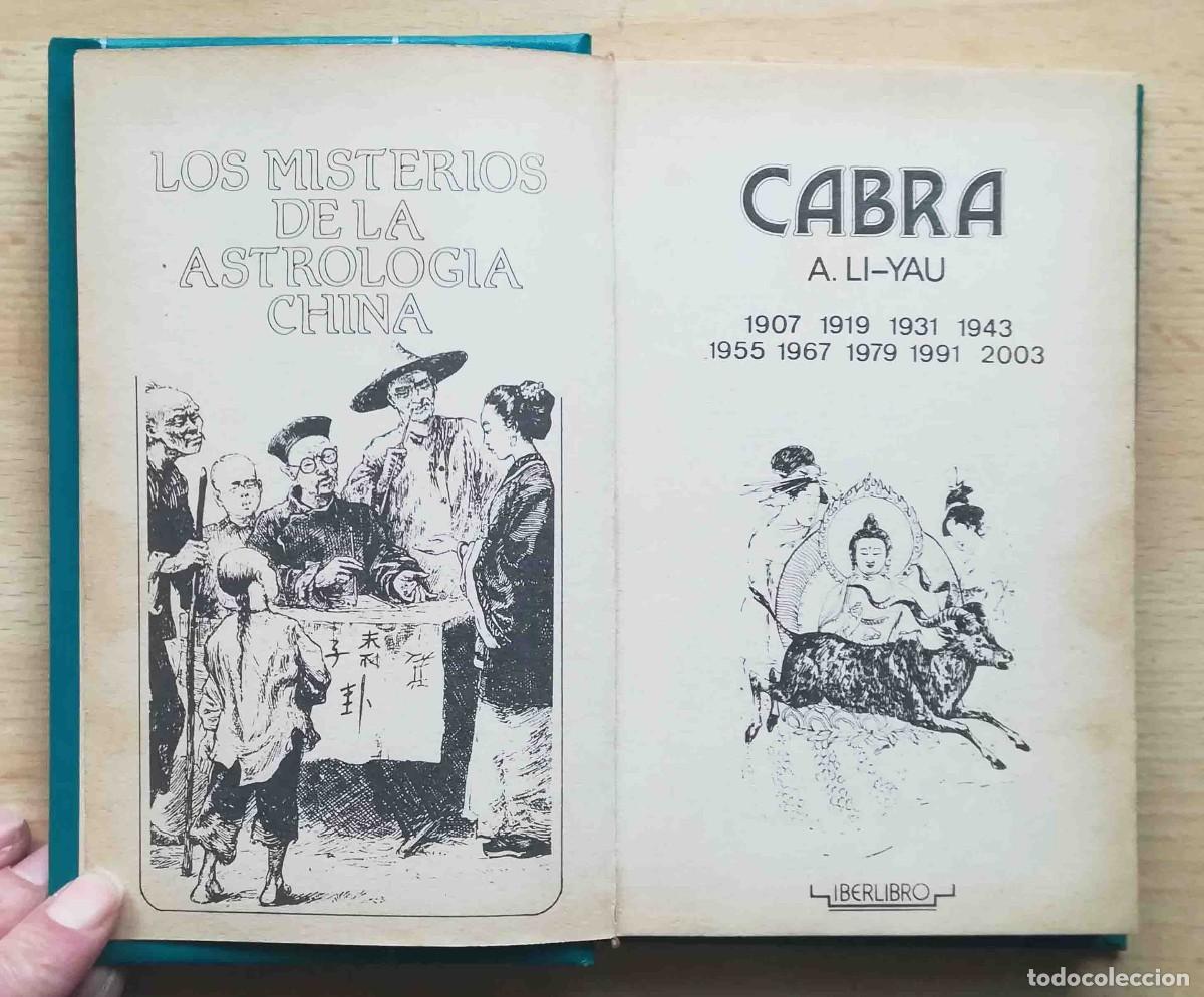 Libros de segunda mano: Hor&oacute;scopo chino. Cabra. Iberlibro. - Foto 2