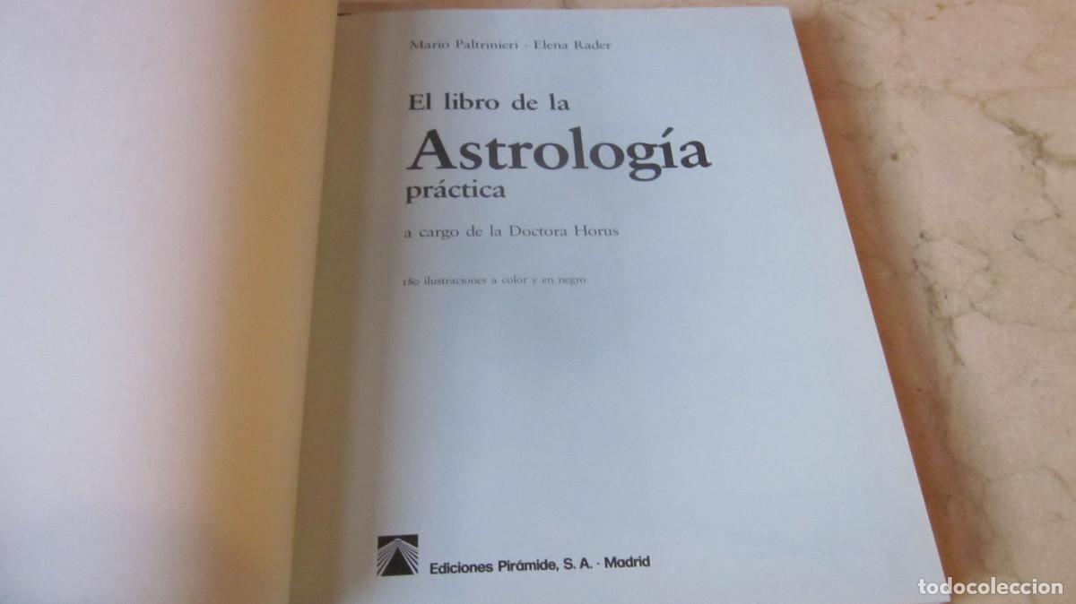 Libros de segunda mano: EL LIBRO DE LA ASTROLOGIA PRACTICA - PIRAMIDE 1989 - Foto 2