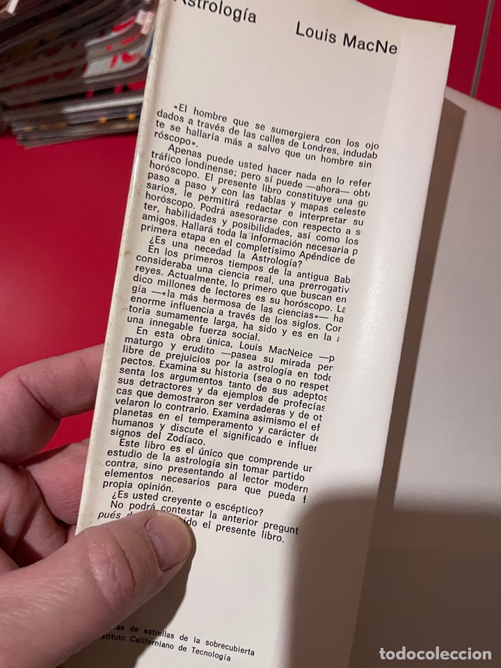 Libros de segunda mano: ASTROLOG&Iacute;A (Louis MacNeice) - Foto 3