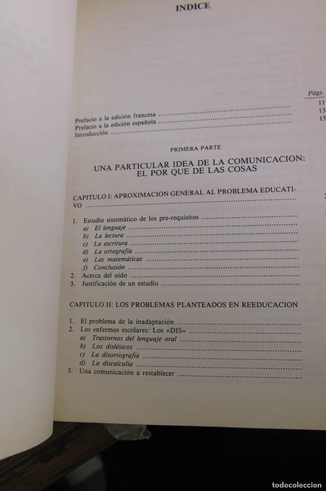 Libros de segunda mano: Musicoterapia. Ducourneau - Foto 2