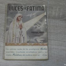 Libros de segunda mano: ARKANSAS1980 OCULTISMO ESTADO DECENTE LIBRO LUCES DE FATIMA PASCUAL ARIAS