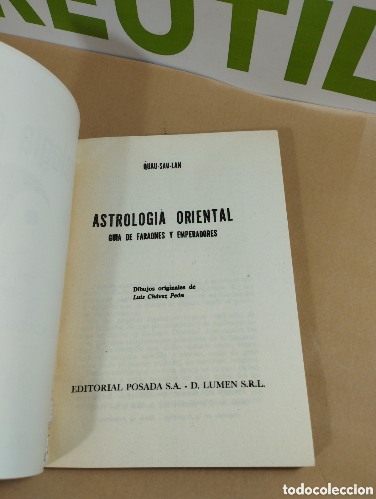 Libros de segunda mano: Astrolog&iacute;a oriental. Editorial Posada. - Foto 2