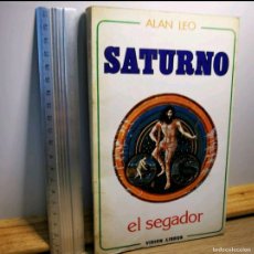 Libros de segunda mano: ⚜️ ✅✅✅⬛⬛ SATURNO, EL SEGADOR. VISIÓN, 1982. 121 PP. 150 G