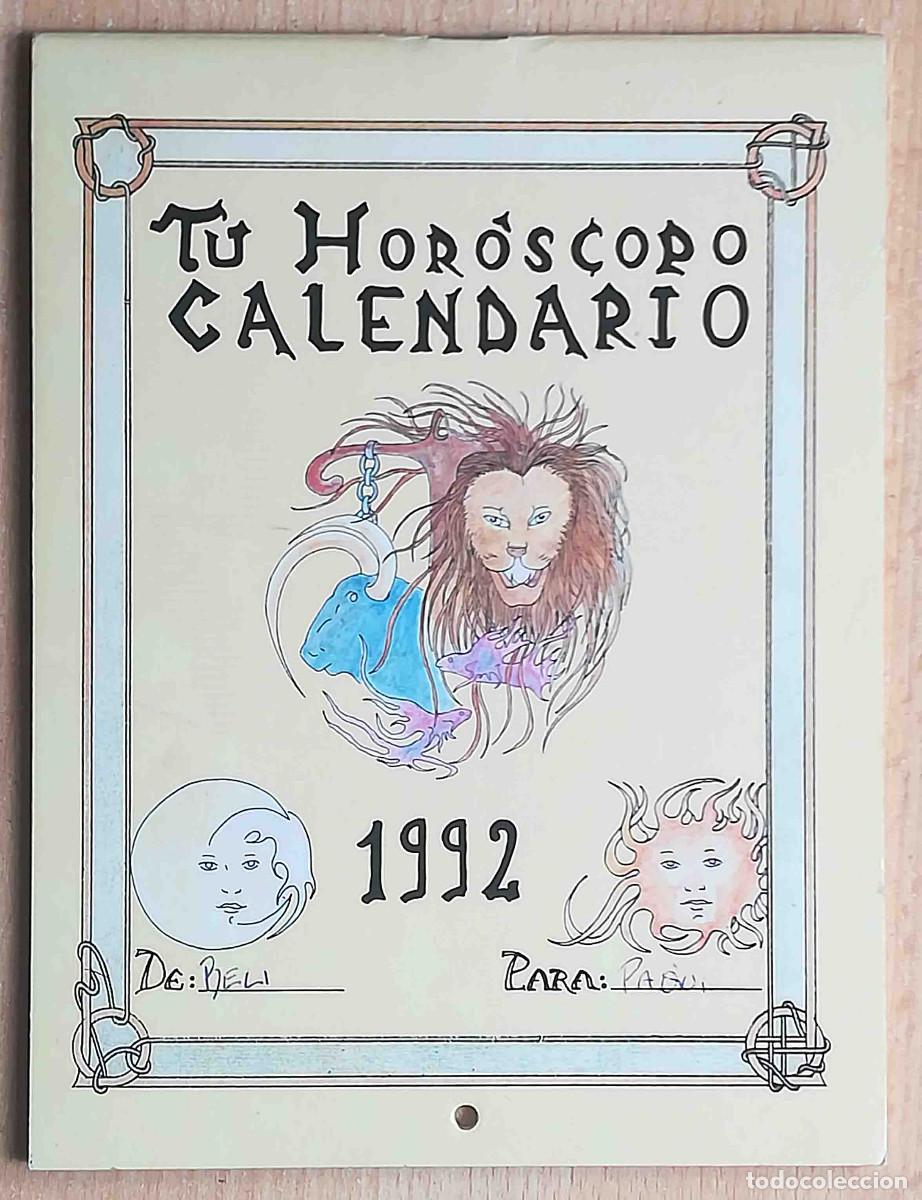 Libros de segunda mano: Tu Hos&oacute;scopa calendario 1992 - Foto 1