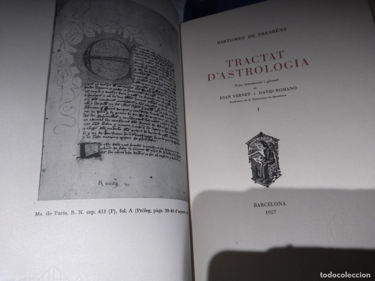 Libros de segunda mano: Tractat D, astrolog&iacute;a - Foto 3