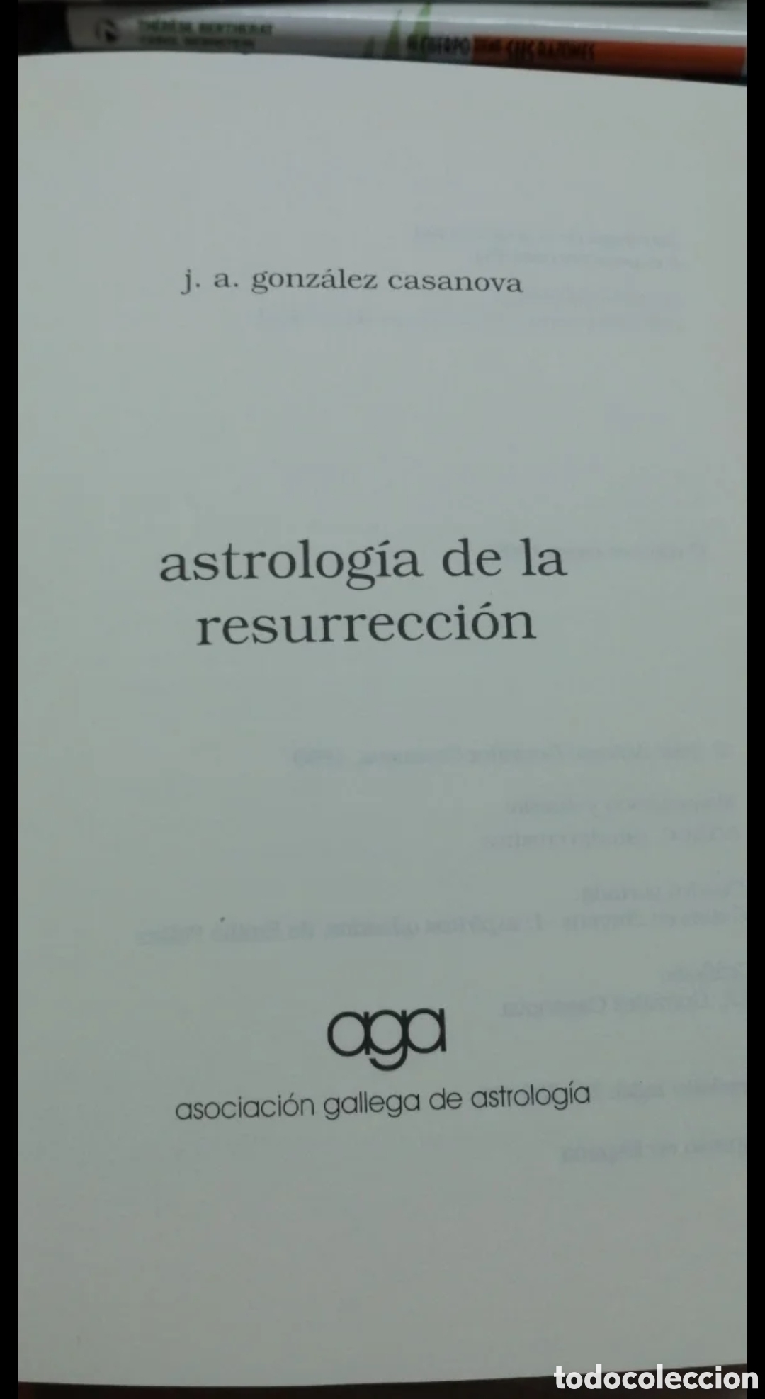 Libros de segunda mano: Astrolog&iacute;a de la resurrecci&oacute;n - Foto 4