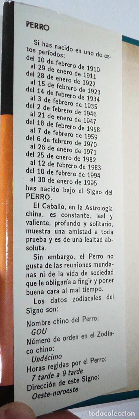 Libros de segunda mano: Hor&oacute;scopo Chino. Perro (Iberlibro, Editors, 1988) - Foto 3