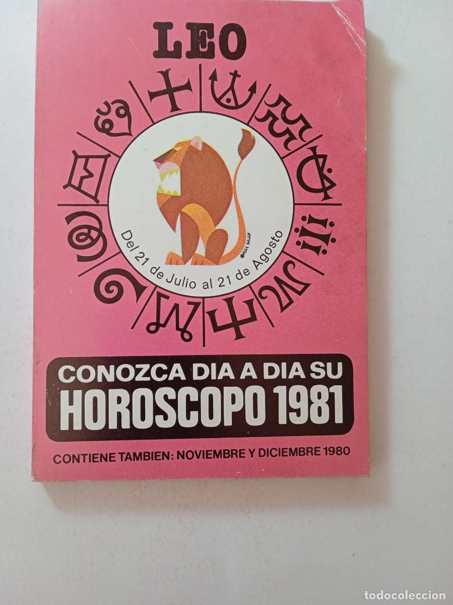 Libros de segunda mano: LEO - HOR&Oacute;SCOPO 1981 - BRUGUERA - Foto 1