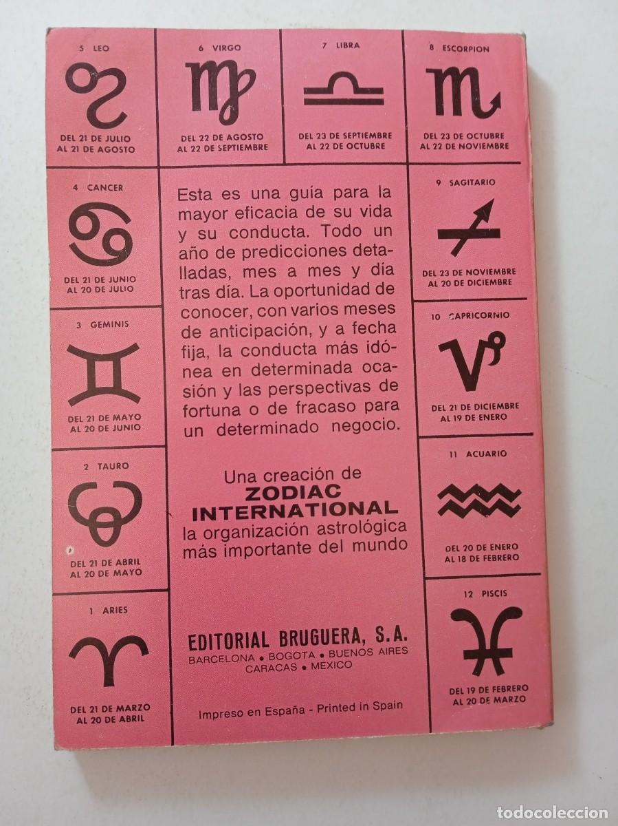 Libros de segunda mano: LEO - HOR&Oacute;SCOPO 1981 - BRUGUERA - Foto 2