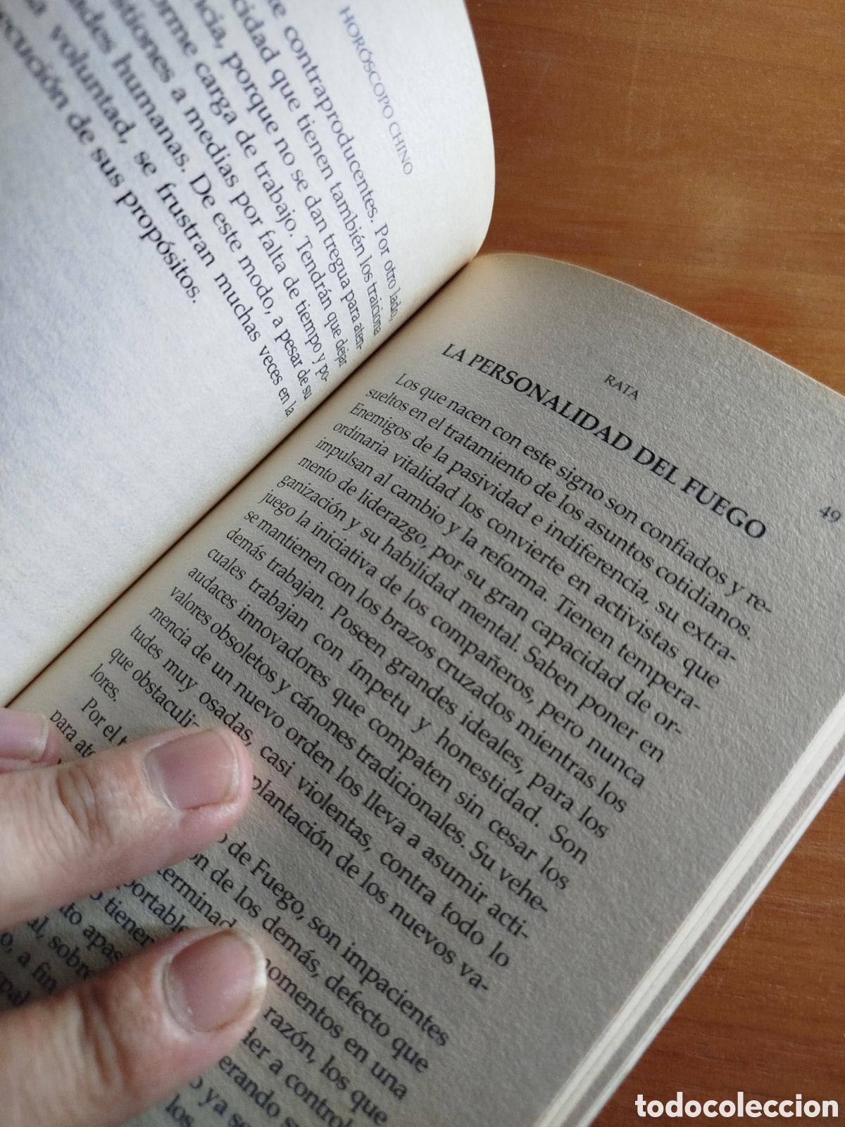 Libros de segunda mano: Rata. Hor&oacute;scopo chino. - Foto 3