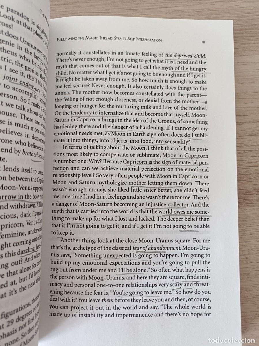 Libros de segunda mano: Richard Idemon THE MAGIC THREAD, El Hilo M&aacute;gico, ASTROLOG&Iacute;A - Foto 5