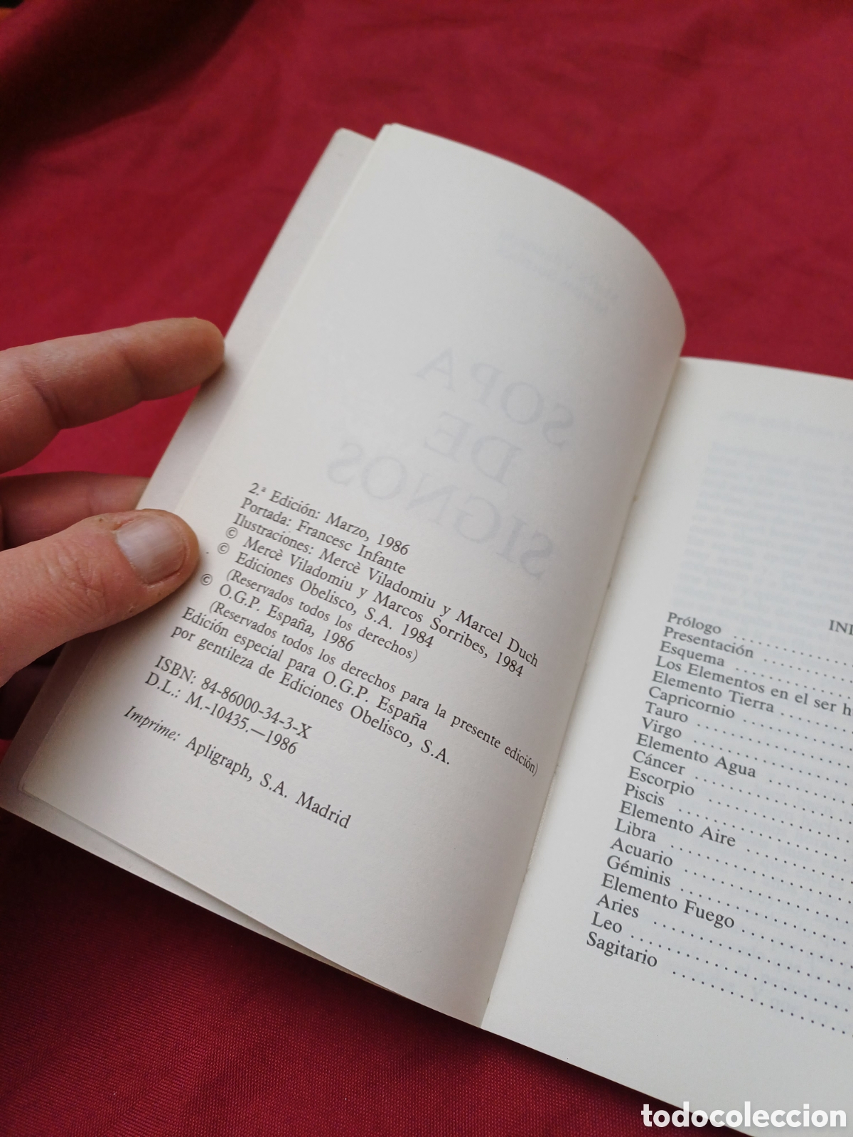 Libros de segunda mano: LIBRO, SOPA DE SIGNOS, 1986 - Foto 3