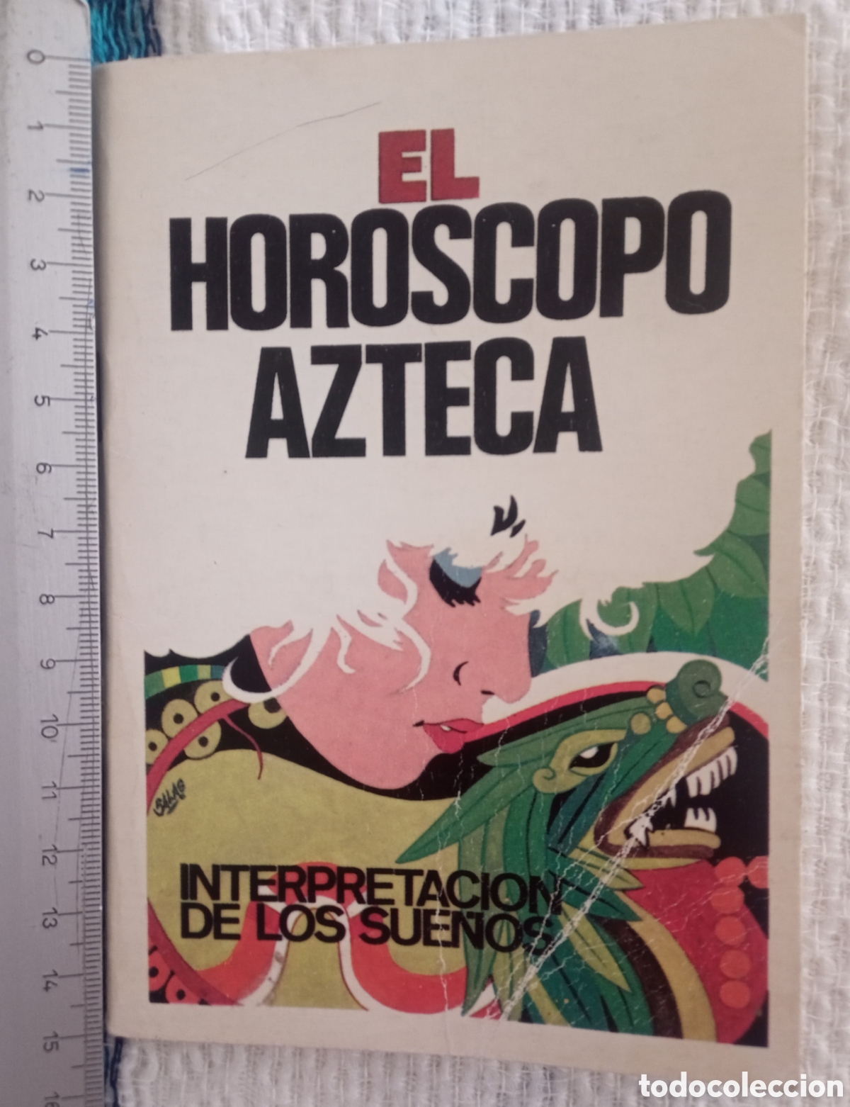 Libros de segunda mano: El hor&oacute;scopo azteca/ Interpretaci&oacute;n de los sue&ntilde;os MS 1987 - Foto 1