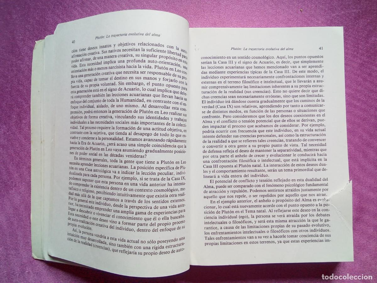 Libros de segunda mano: PLUT&Oacute;N LA TRAYECTORIA EVOLUTIVA DEL ALMA .E/1/3/3 - Foto 4