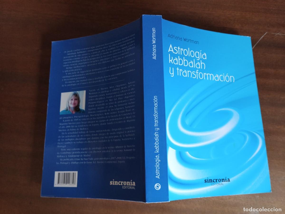 Libros de segunda mano: Astrolog&iacute;a, kabbalah y transformaci&oacute;n.- Adriana Wortman. - Foto 2