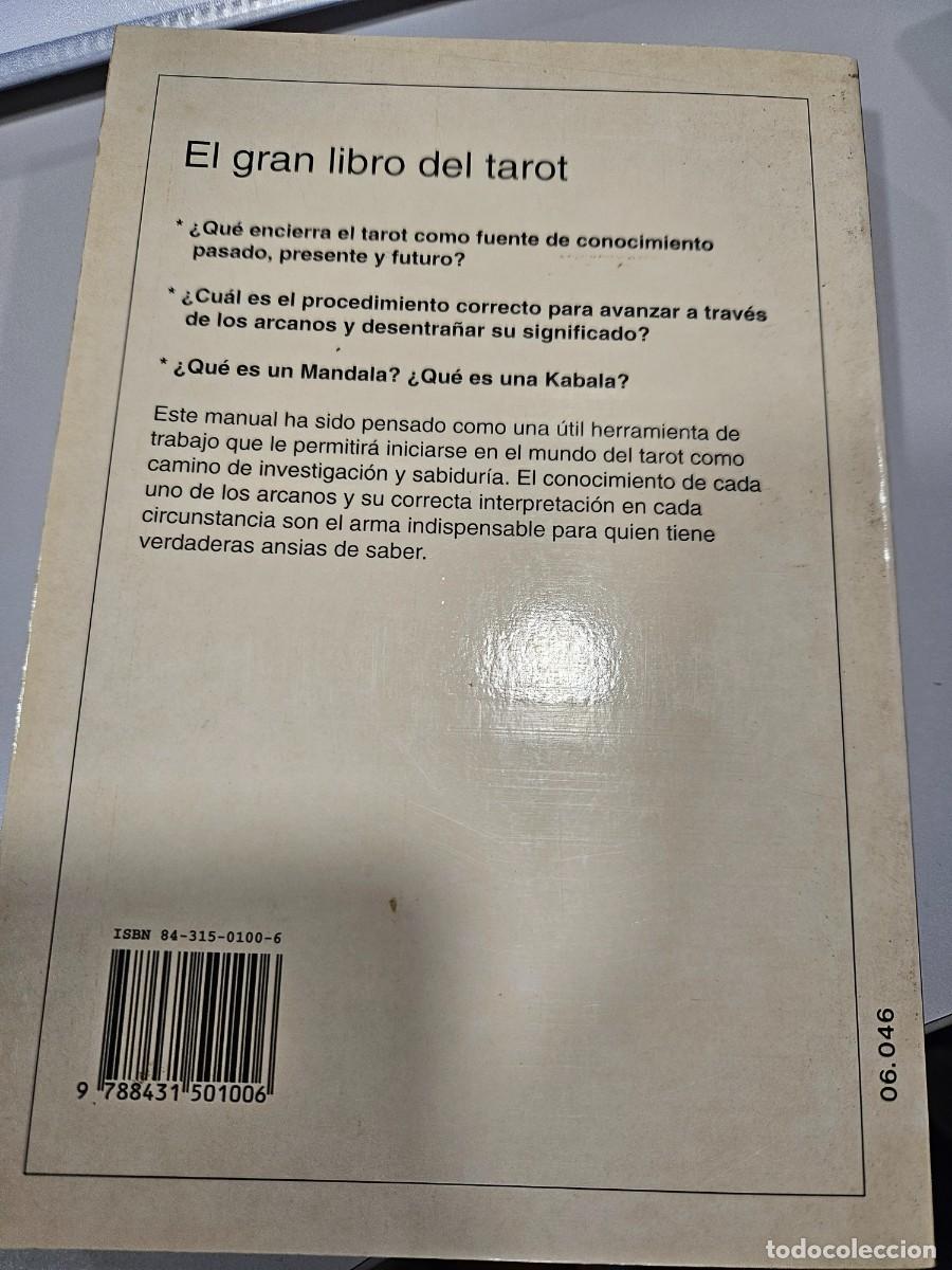 Libros de segunda mano: EL GRAN LIBRO DEL TAROT - Foto 2